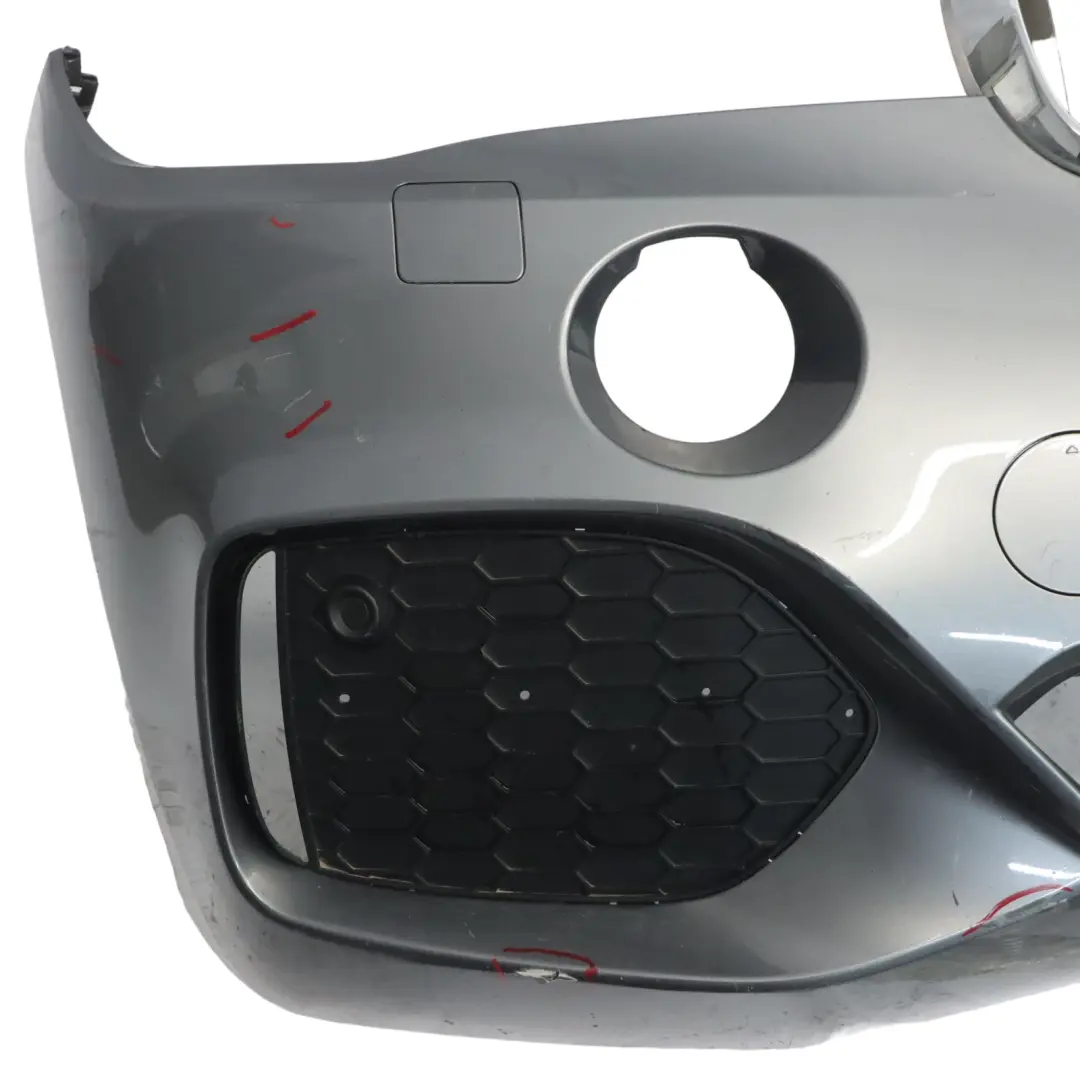 Front Bumper M Sport Trim Panel Cover Spacegrau Grey Metallic - A52 to BMW X5 F15 with Part number 8062459 BMW X5 F15 Front Bumper M Sport Trim Panel Cover Spacegrau Grey Metallic - A52 - SKU 8062459-SCG - Part number 8062459