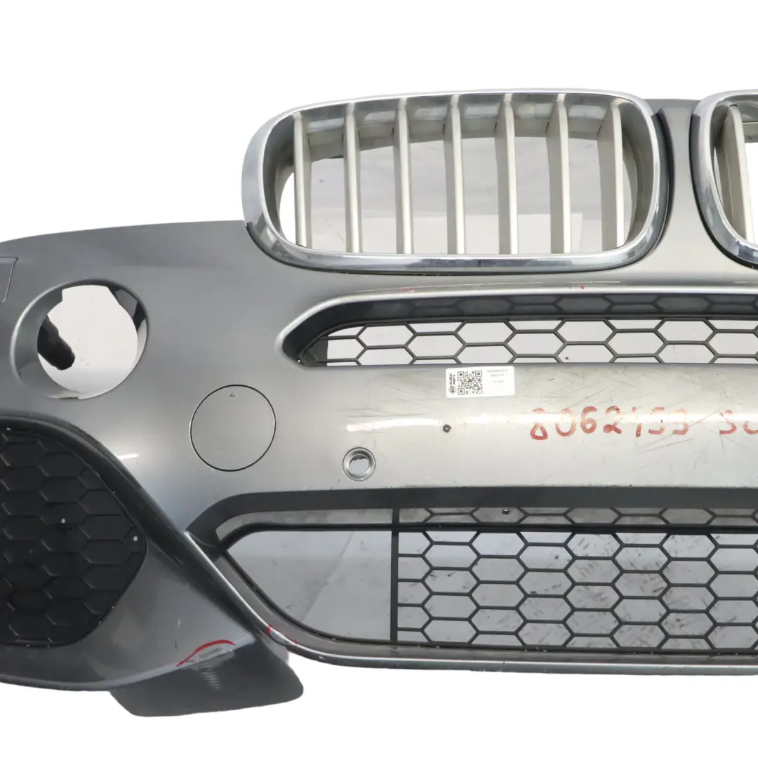 BMW X5 F15 Zderzak Przedni M-Pakiet Spacegrau Szary Metalik - A52 - SKU 8062459-SCG - Numer Części 8062459