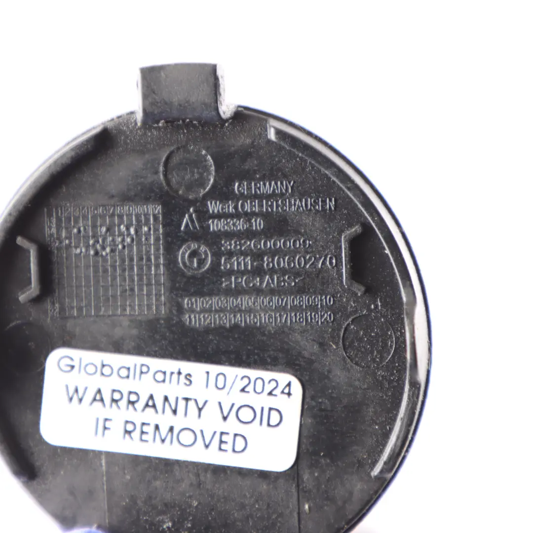 BMW F20 F21 LCI M Sport Front Bumper Flap Towing Eye Cover Estoril Blue - B45 - SKU 8064578-EB - Part number 8064578