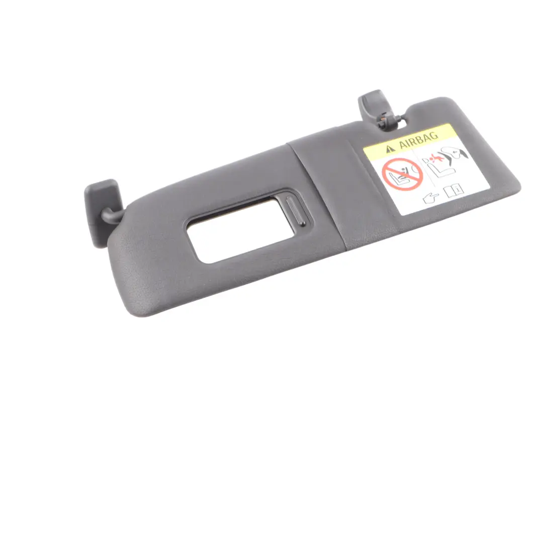 BMW F22 F87 M2 Sun Visor With Label Mirror Left N/S Schwarz Black - SKU 8067769-1 - Part number 8067769