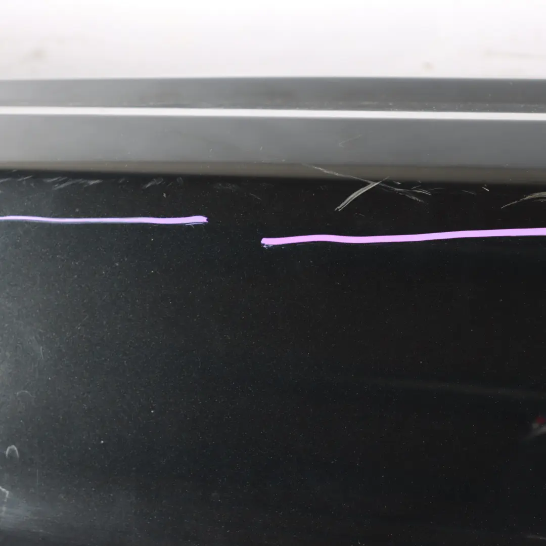 Complete Rear Bumper M Sport PDC Black Sapphire Metallic - 475 to BMW F87 M2 with Part number 8068541 BMW F87 M2 Complete Rear Bumper M Sport PDC Black Sapphire Metallic - 475 - SKU 8068541-BS - Part number 8068541