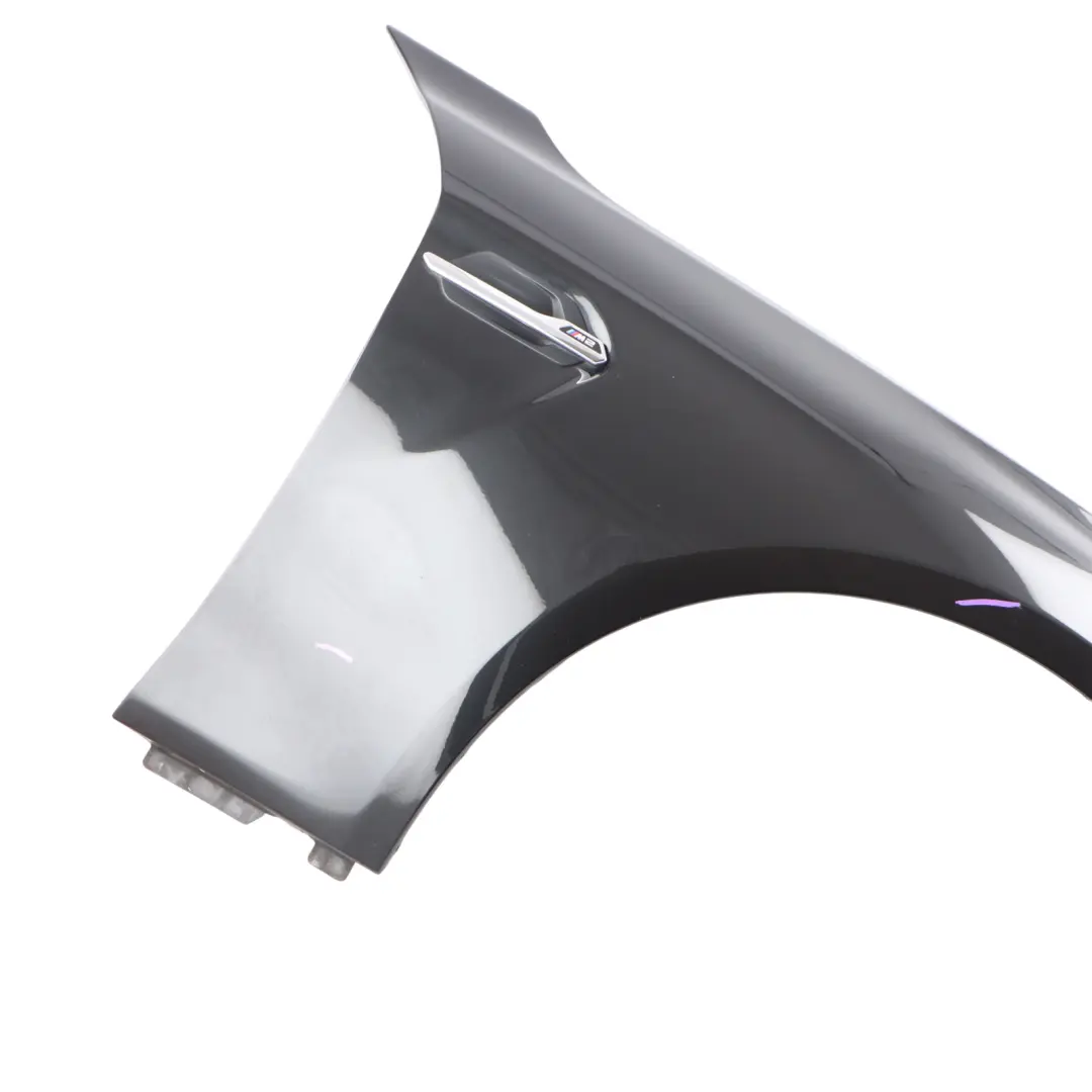 Side Panel Fender Wing Front Right O/S Black Sapphire Metallic - 475 to BMW F87 M2 with Part number 8069378 BMW F87 M2 Side Panel Fender Wing Front Right O/S Black Sapphire Metallic - 475 - SKU 8069378-BS - Part number 8069378