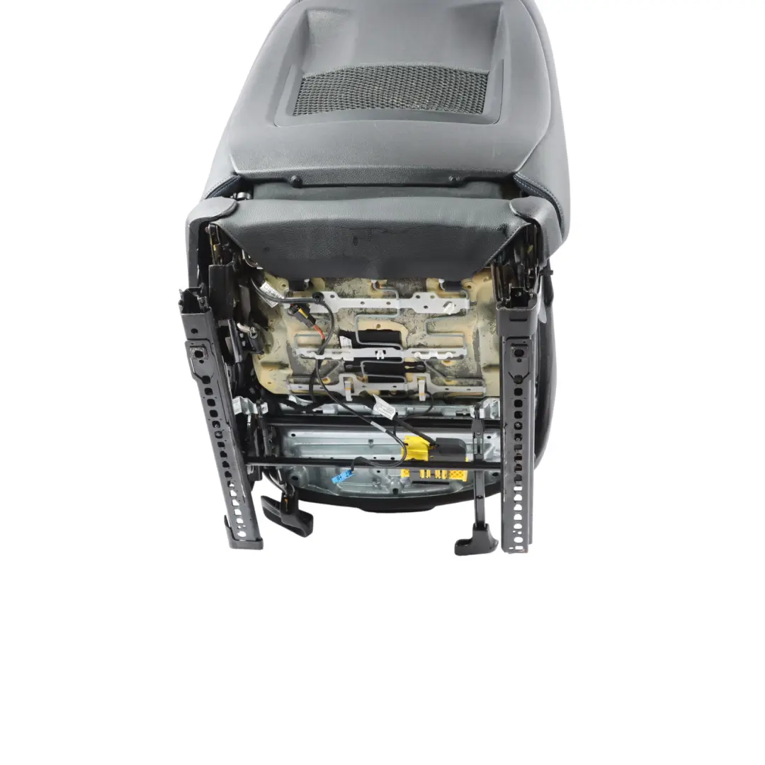 Front Seat M Sport Left N/S Black Leather Dakota Contrast Blue to BMW F20 with Part number 8069661 BMW F20 Front Seat M Sport Left N/S Black Leather Dakota Contrast Blue - SKU 8069661-1 - Part number 8069661