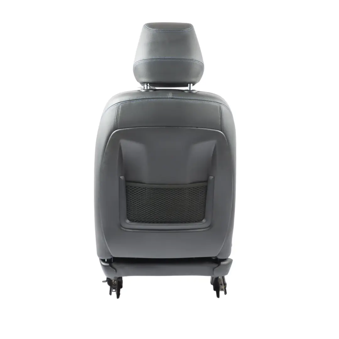 BMW F20 Front Seat M Sport Right O/S Black Leather Dakota Contrast Blue - SKU 8069662-1 - Part number 8069662