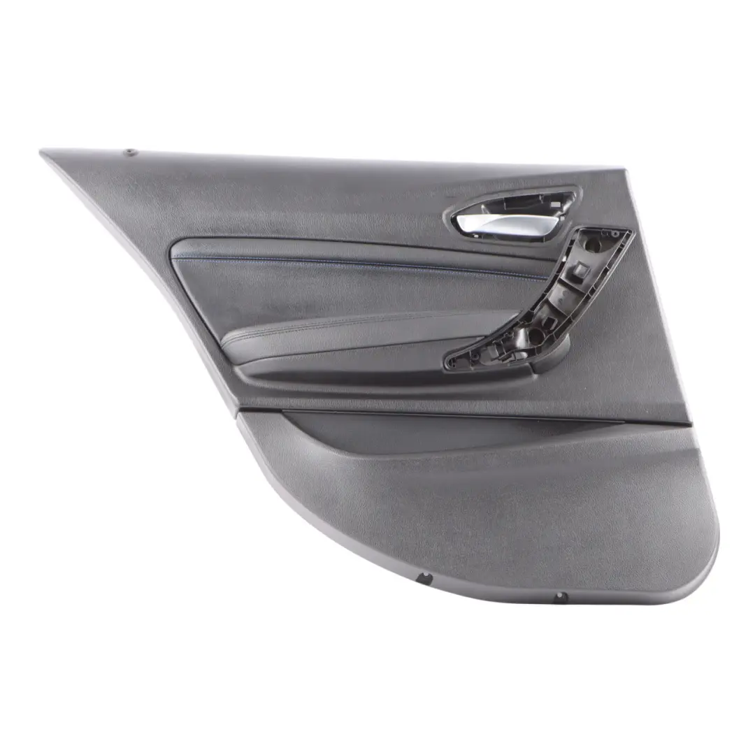 Side Door Card Lining Cloth Cover Trim Panel Left N/S to BMW F20 LCI Rear with Part number 8070087 BMW F20 LCI Rear Side Door Card Lining Cloth Cover Trim Panel Left N/S - SKU 8070087 - Part number 8070087