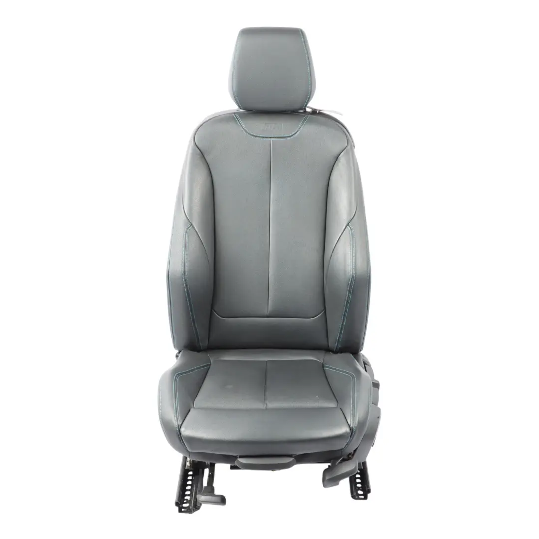 Front Seat Sport Left N/S Heated Leather Dakota Black Contrast Blue to BMW F87 M2 with Part number 8070719 BMW F87 M2 Front Seat Sport Left N/S Heated Leather Dakota Black Contrast Blue - SKU 8070719-3 - Part number 8070719