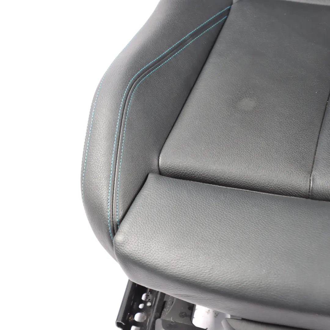 Front Seat Sport Left N/S Heated Leather Dakota Black Contrast Blue to BMW F87 M2 with Part number 8070719 BMW F87 M2 Front Seat Sport Left N/S Heated Leather Dakota Black Contrast Blue - SKU 8070719-3 - Part number 8070719