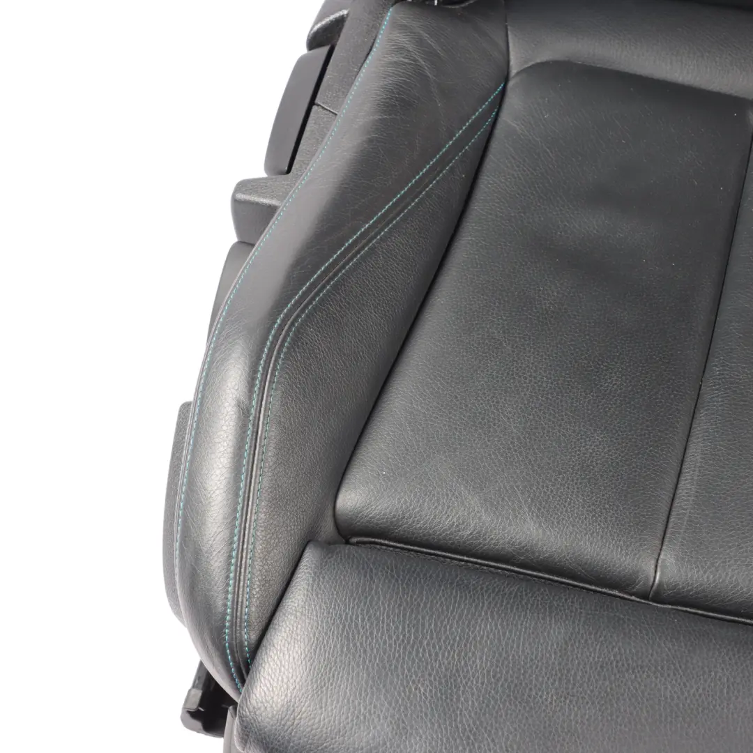 BMW F87 M2 Front Seat Sport Heated Leather Dakota Black Contrast Blue Right O/S - SKU 8070720-2 - Part number 8070720