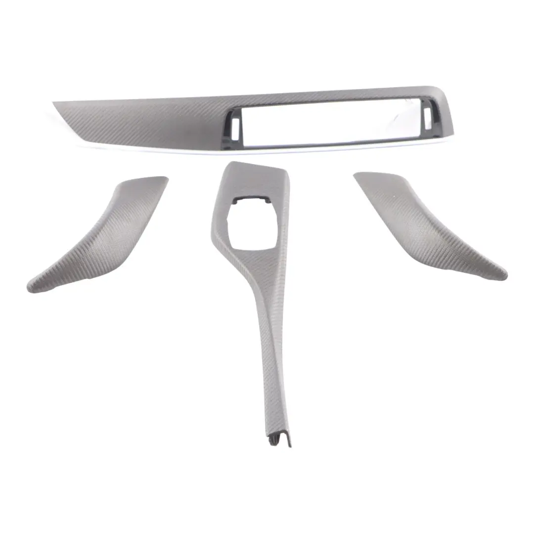 Trim Strip Set BMW F87 M2 LCI Cover Dashboard Centre Console Trim Cover Carbon to with Part number 8073752 Trim Strip Set BMW F87 M2 LCI Cover Dashboard Centre Console Trim Cover Carbon - SKU 8073752 - Part number 8073752