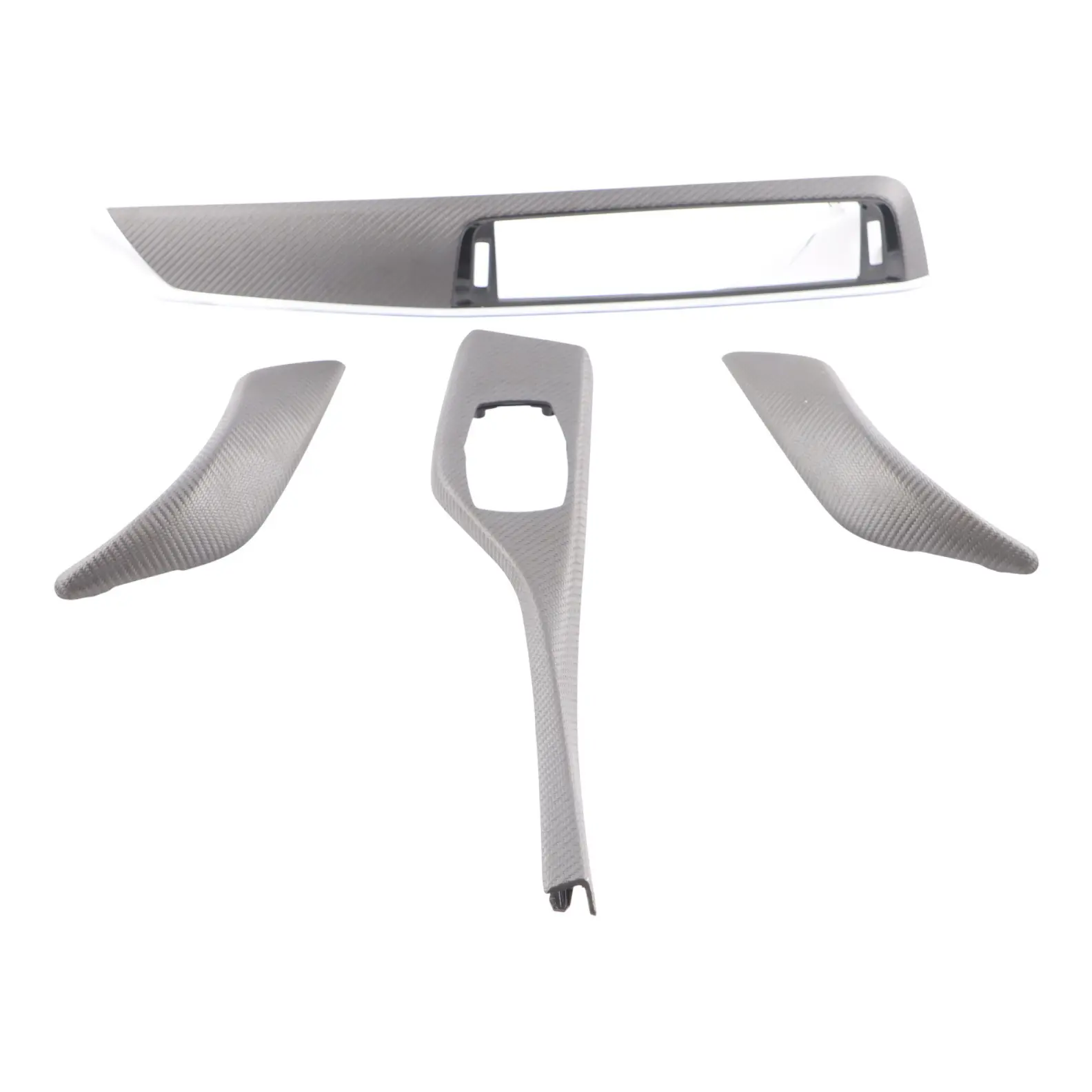 Trim Strip Set BMW F87 M2 LCI Cover Dashboard Centre Console Trim Cover Carbon