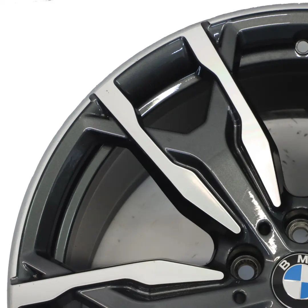 Orbit Grau Hinter Rad Felge 20" 9,5J ET:43 Doppel Speiche für BMW X3 G01 mit Teilenummer 8073792 BMW X3 G01 Orbit Grau Hinter Rad Felge 20" 9,5J ET:43 Doppel Speiche - SKU 8073792-1 - Teilenummer 8073792