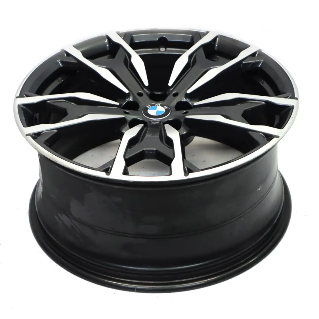 Orbit Grey Rear Alloy Wheel Rim 20" 9,5J ET:43 Double Spoke to BMW X3 G01 with Part number 8073792 BMW X3 G01 Orbit Grey Rear Alloy Wheel Rim 20" 9,5J ET:43 Double Spoke - SKU 8073792-1 - Part number 8073792
