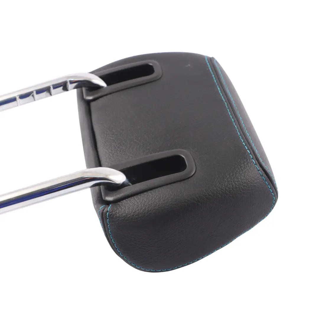 Delantero Reposacabezas Pespunte Azul Izquierdo Derecho para BMW M2 F87 LCI con número de pieza 8089138 BMW M2 F87 LCI Delantero Reposacabezas Pespunte Azul Izquierdo Derecho - SKU 8089138 - Número de pieza 8089138