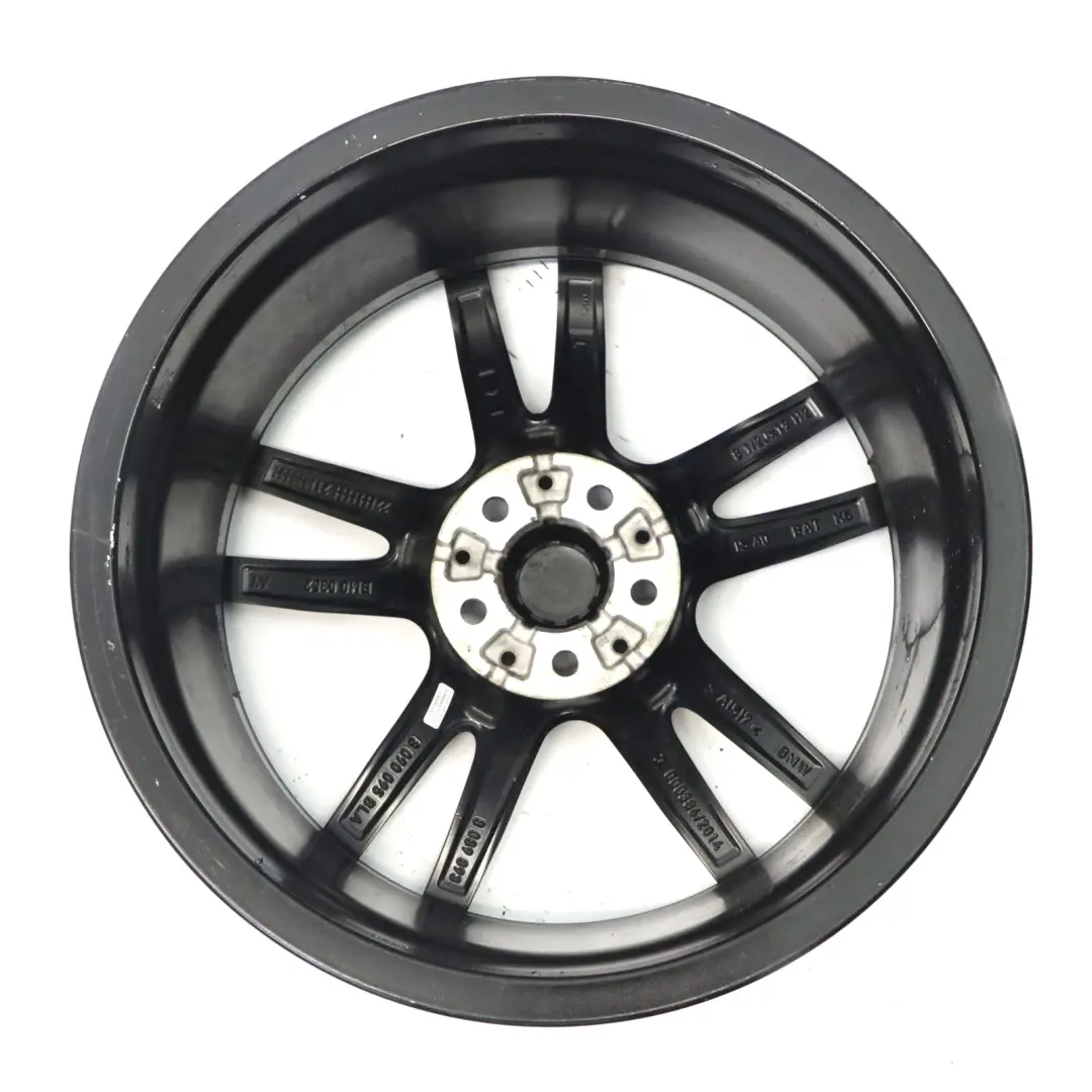  Cerchio ruota posteriore BMW G20 G21 in lega nera 19" M 469 8.5J ET:40 - SKU 8090095-1 - Numero di parte 8090095