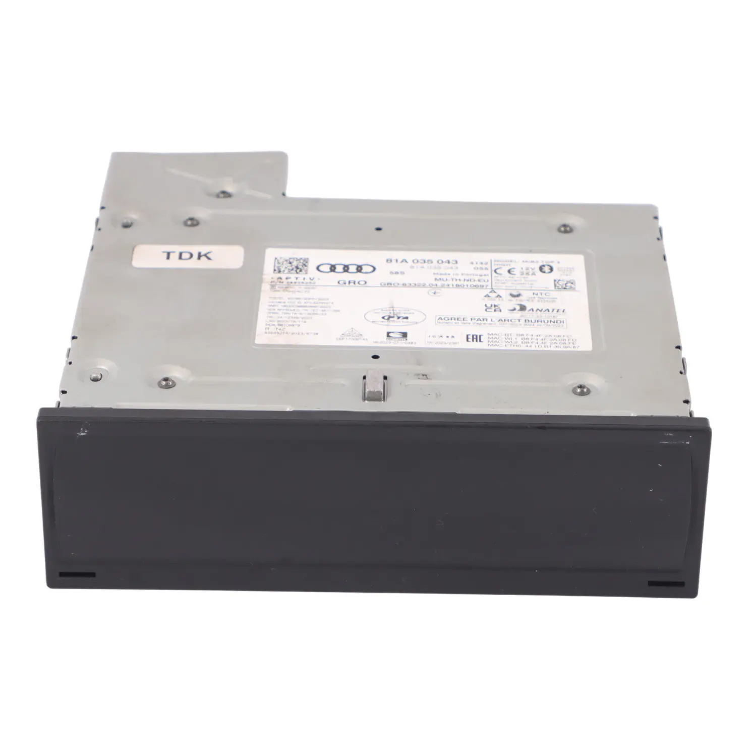 Audi Q2 GA Unità principale navigazione controllo multimediale MMI 81A035043