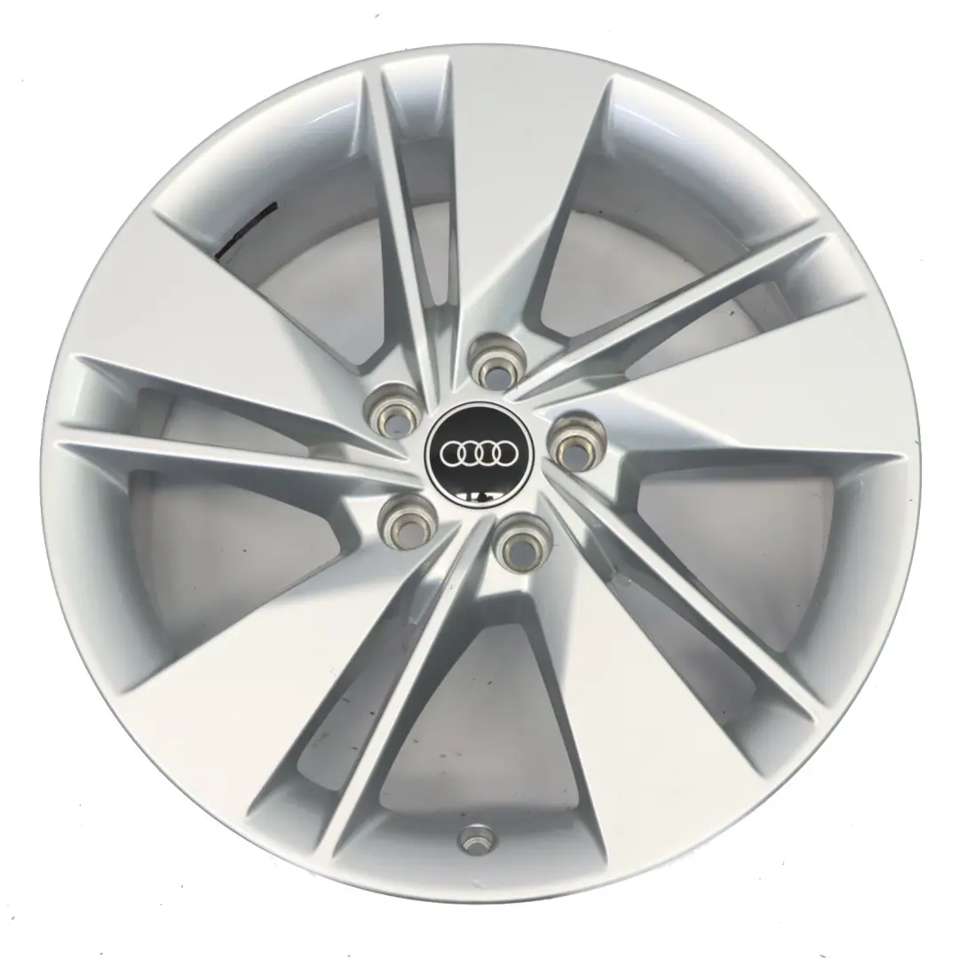 Audi Q2 GA Silver Alloy Wheel Rim 18" ET:45 7J - SKU 81A601025AL-1 - Part number 81A601025AL