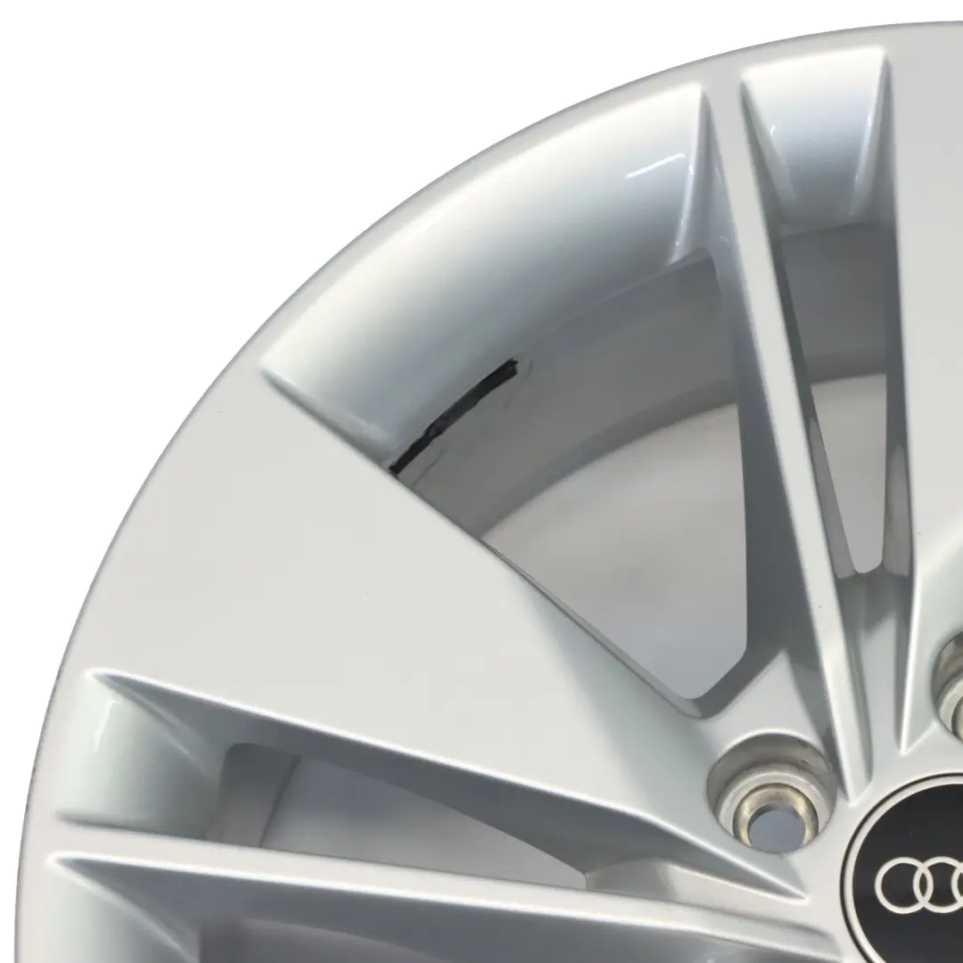 Audi Q2 GA Silver Alloy Wheel Rim 18" ET:45 7J - SKU 81A601025AL-1 - Part number 81A601025AL