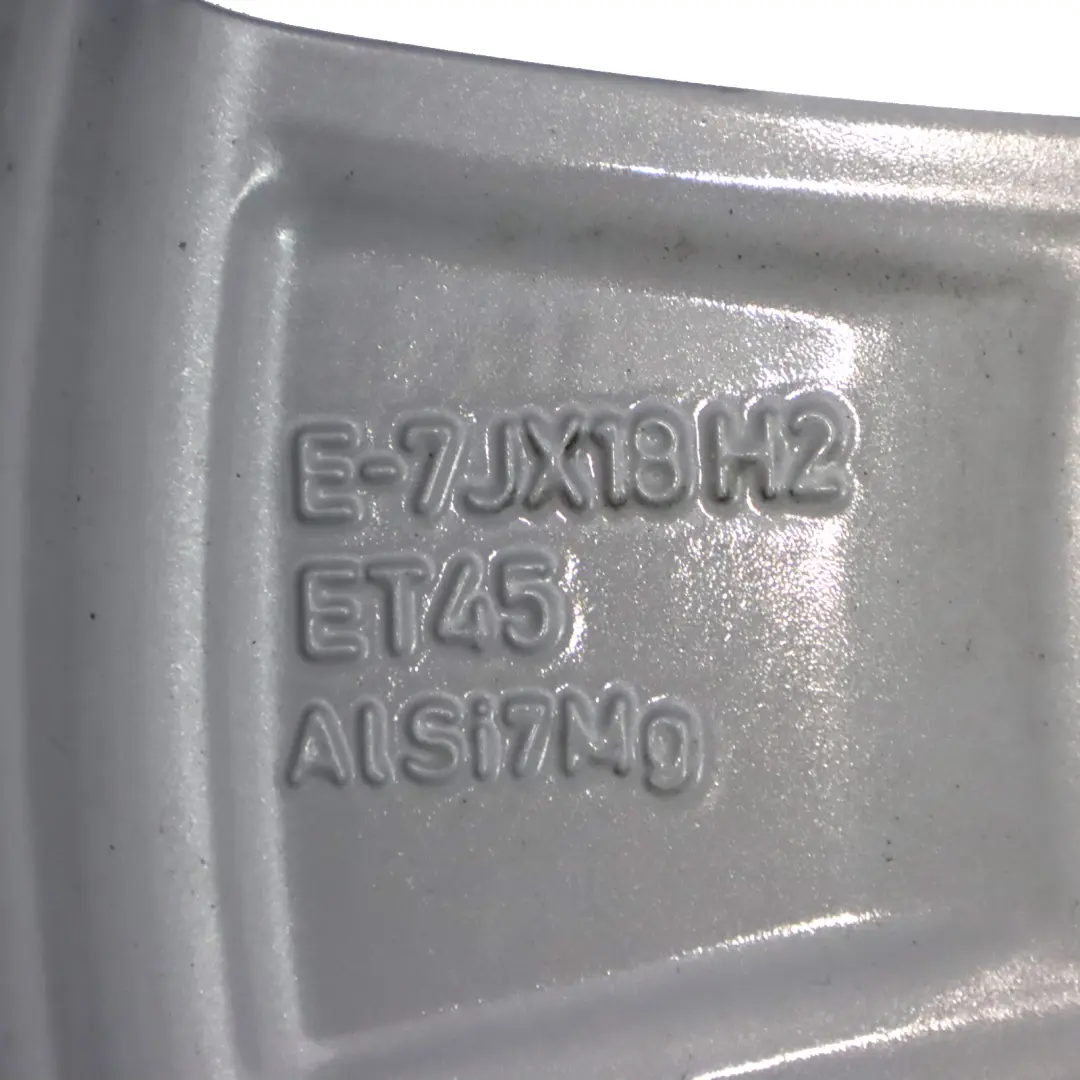Audi Q2 GA Silver Alloy Wheel Rim 18" ET:45 7J - SKU 81A601025AL-2 - Part number 81A601025AL