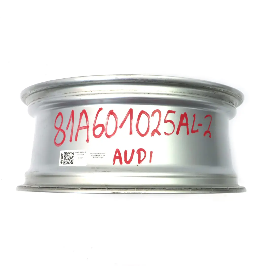 Audi Q2 GA Silver Alloy Wheel Rim 18" ET:45 7J - SKU 81A601025AL-2 - Part number 81A601025AL