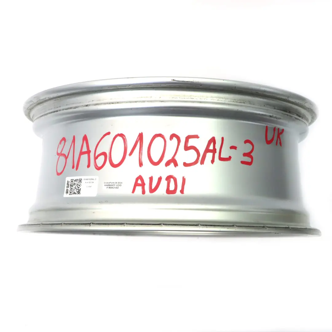 Alloy Wheel Rim 18" ET:45 7J to Audi Q2 GA Silver with Part number 81A601025AL Audi Q2 GA Silver Alloy Wheel Rim 18" ET:45 7J - SKU 81A601025AL-3 - Part number 81A601025AL