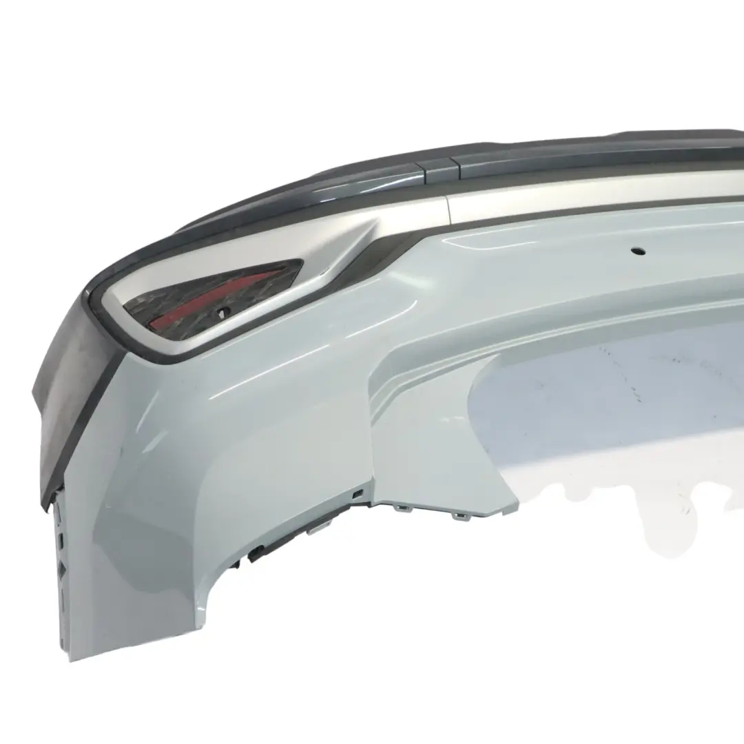 Bumper Trim Panel Covering Arrow Grey Pearl Effect - Z7W to Audi Q2 GA Rear with Part number 81A807067D Audi Q2 GA Rear Bumper Trim Panel Covering Arrow Grey Pearl Effect - Z7W - SKU 81A807067D-AGR - Part number 81A807067D