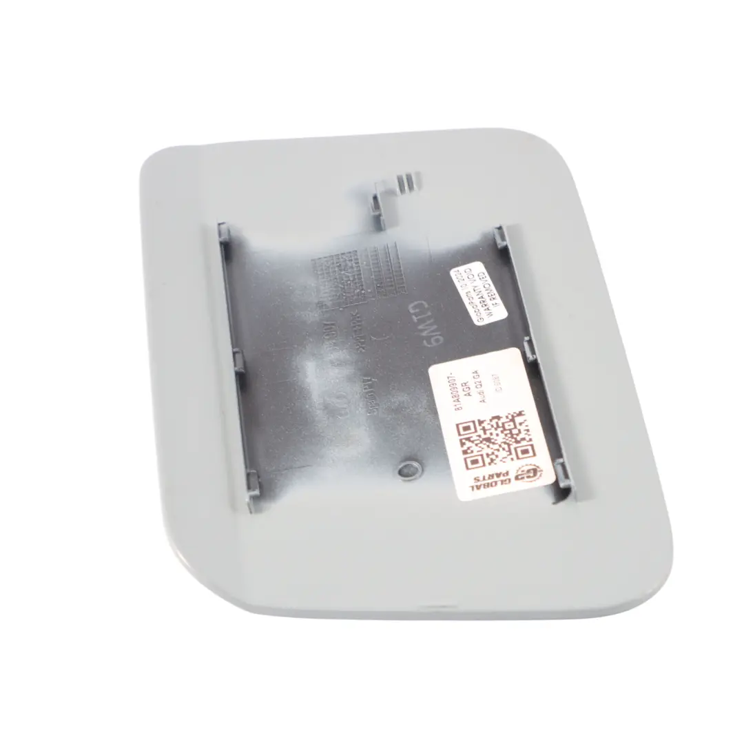 Audi Q2 GA Kraftstoffeinfüllstutzen Klappen Abdeckung Pfeilgrau Perleffekt Z7W - SKU 81A809907-AGR - Teilenummer 81A809907