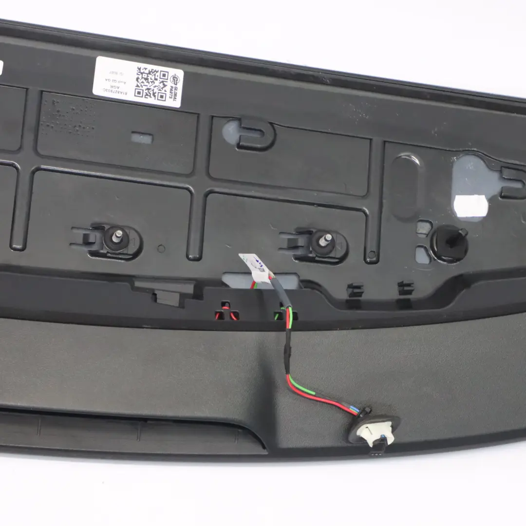 BMW F36 Spoiler maletero trasero Efecto Perla Gris Flecha Z7W - SKU 81A827933C-AGR - Número de pieza 81A827933C-AGR