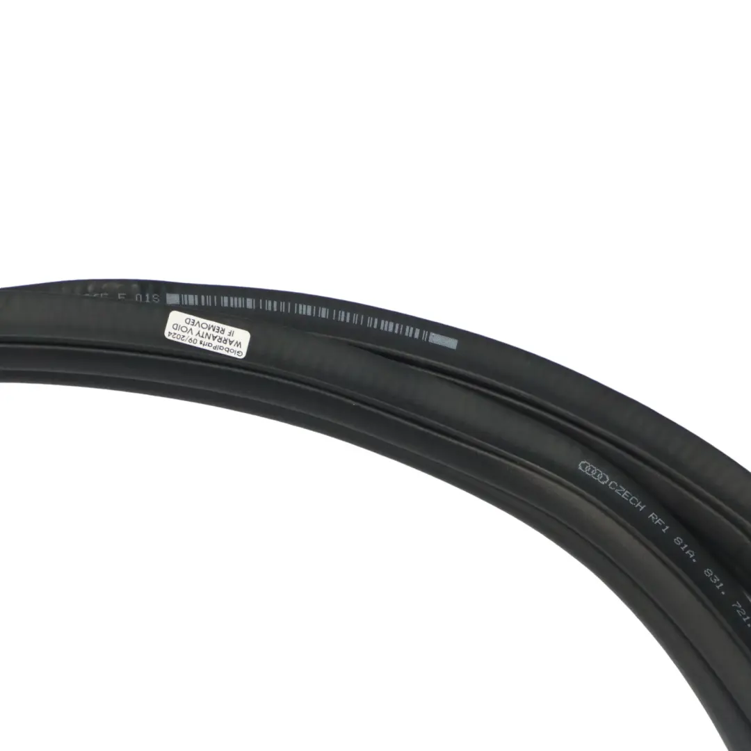 Porta Anteriore Guarnizione Interna Gomma Sinistra Destra per Audi Q2 GA con numero di parte 81A831721C Audi Q2 GA Porta Anteriore Guarnizione Interna Gomma Sinistra Destra - SKU 81A831721C - Numero di parte 81A831721C