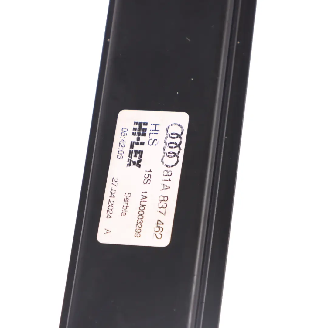 Front Door Window Lifter Regulator Right O/S to Audi Q2 GA with Part number 81A837462 Audi Q2 GA Front Door Window Lifter Regulator Right O/S - SKU 81A837462 - Part number 81A837462