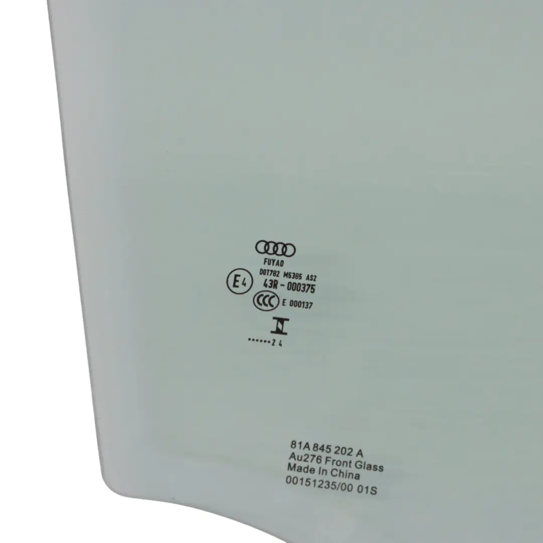 Audi Q2 GA Glace de porte avant droite AS2 - SKU 81A845202A - Numéro de pièce 81A845202A