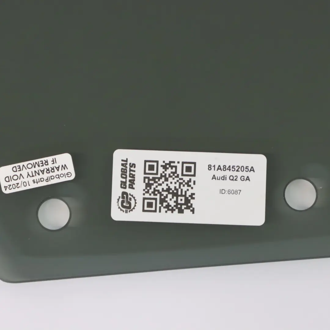 Vitres latérales Porte arrière gauche teintée AS3 pour Audi Q2 GA à propos du numéro de pièce 81A845205A Audi Q2 GA Vitres latérales Porte arrière gauche teintée AS3 - SKU 81A845205A - Numéro de pièce 81A845205A