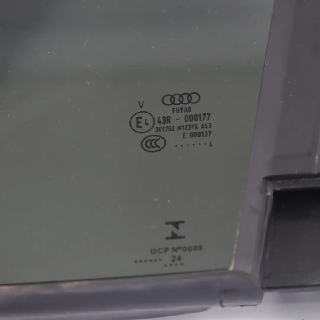 Vitre de la vitre triangulaire arrière droite AS3 pour Audi Q2 GA à propos du numéro de pièce 81A845214C Audi Q2 GA Vitre de la vitre triangulaire arrière droite AS3 - SKU 81A845214C - Numéro de pièce 81A845214C