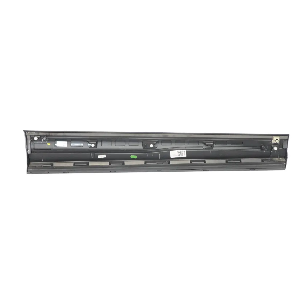Audi Q2 GA Vordere Tür Verkleidung Zierleiste Links Pfeil grau Perleffekt - Z7W - SKU 81A853959A-AGR - Teilenummer 81A853959A-AGR