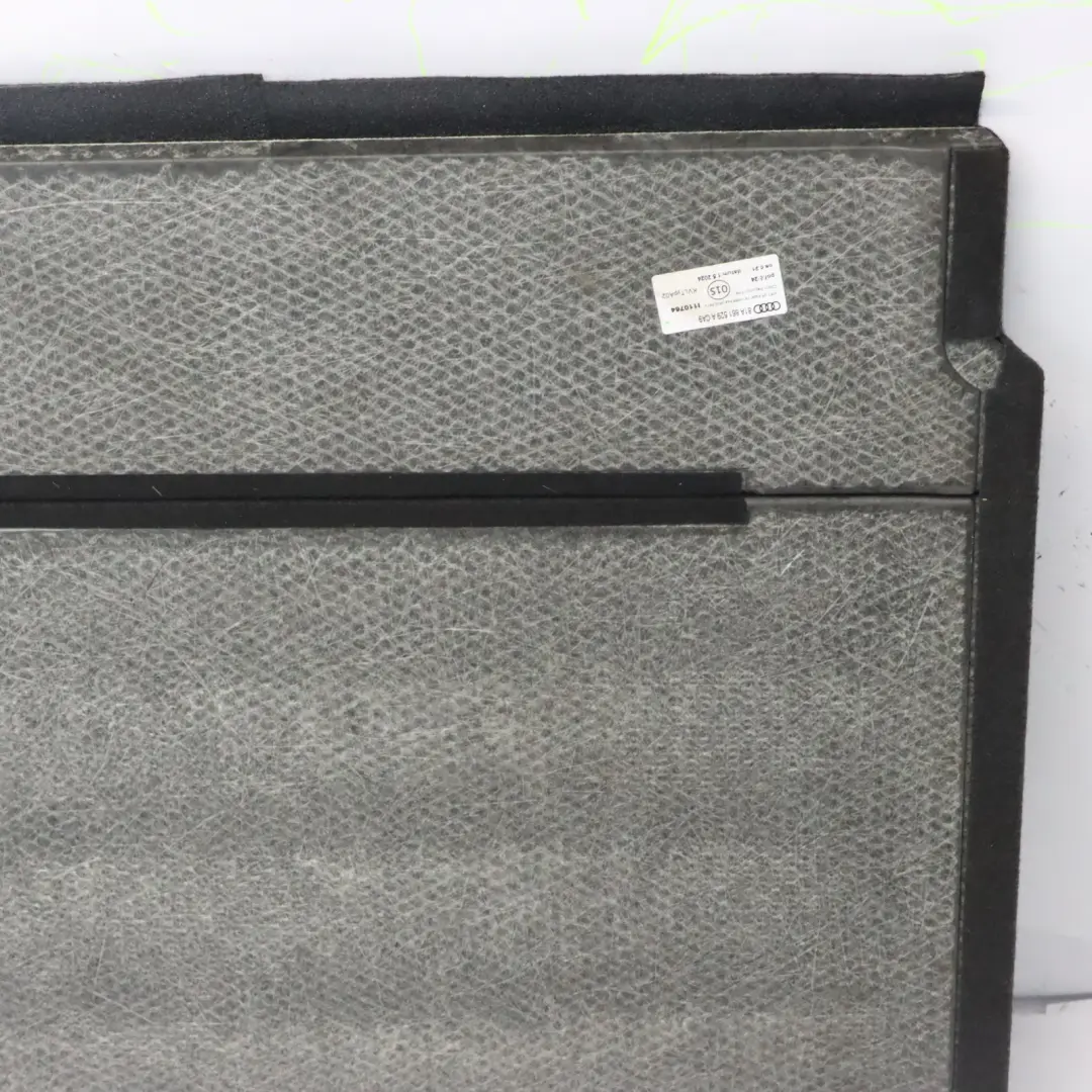 Audi Q2 GA Kofferraum Bodenplatte Matte Liner Teppich Schwarz - SKU 81A861529A - Teilenummer 81A861529A