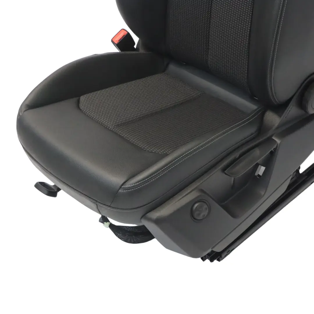 Audi Q2 GA Seat Front Left N/S Interior Heated S Line Half Leather Black Grey - SKU 81A881805AP-1 - Part number 81A881805AP-1