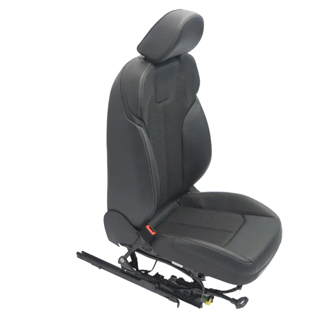 Audi Q2 GA Seat Front Left N/S Interior Heated S Line Half Leather Black Grey - SKU 81A881805AP-1 - Part number 81A881805AP-1