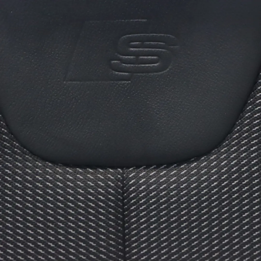 Audi Q2 GA Seat Front Left N/S Interior Heated S Line Half Leather Black Grey - SKU 81A881805AP-1 - Part number 81A881805AP-1