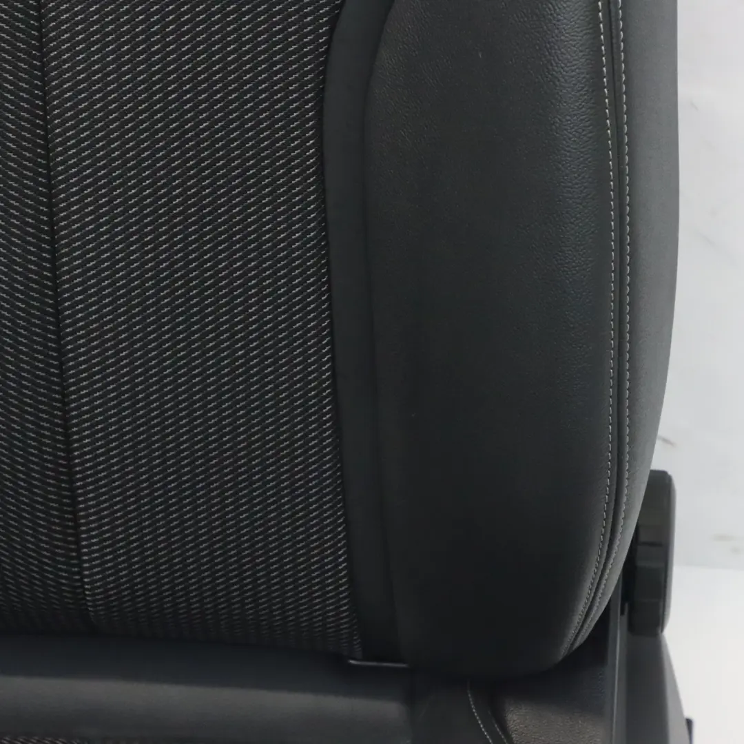 Audi Q2 GA Sitz Vorne Links innen beheizt S Line Halbleder Schwarz Grau - SKU 81A881805AP-1 - Teilenummer 81A881805AP-1