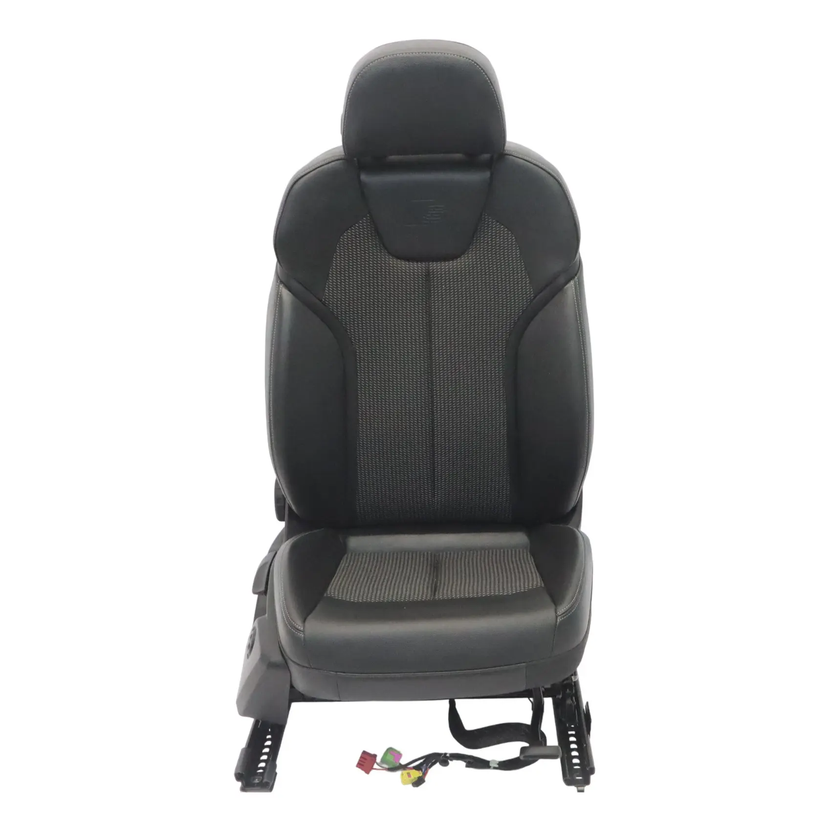 Audi Q2 GA Seat Front Right O/S Interior Heated S Line Half Leather Black Grey