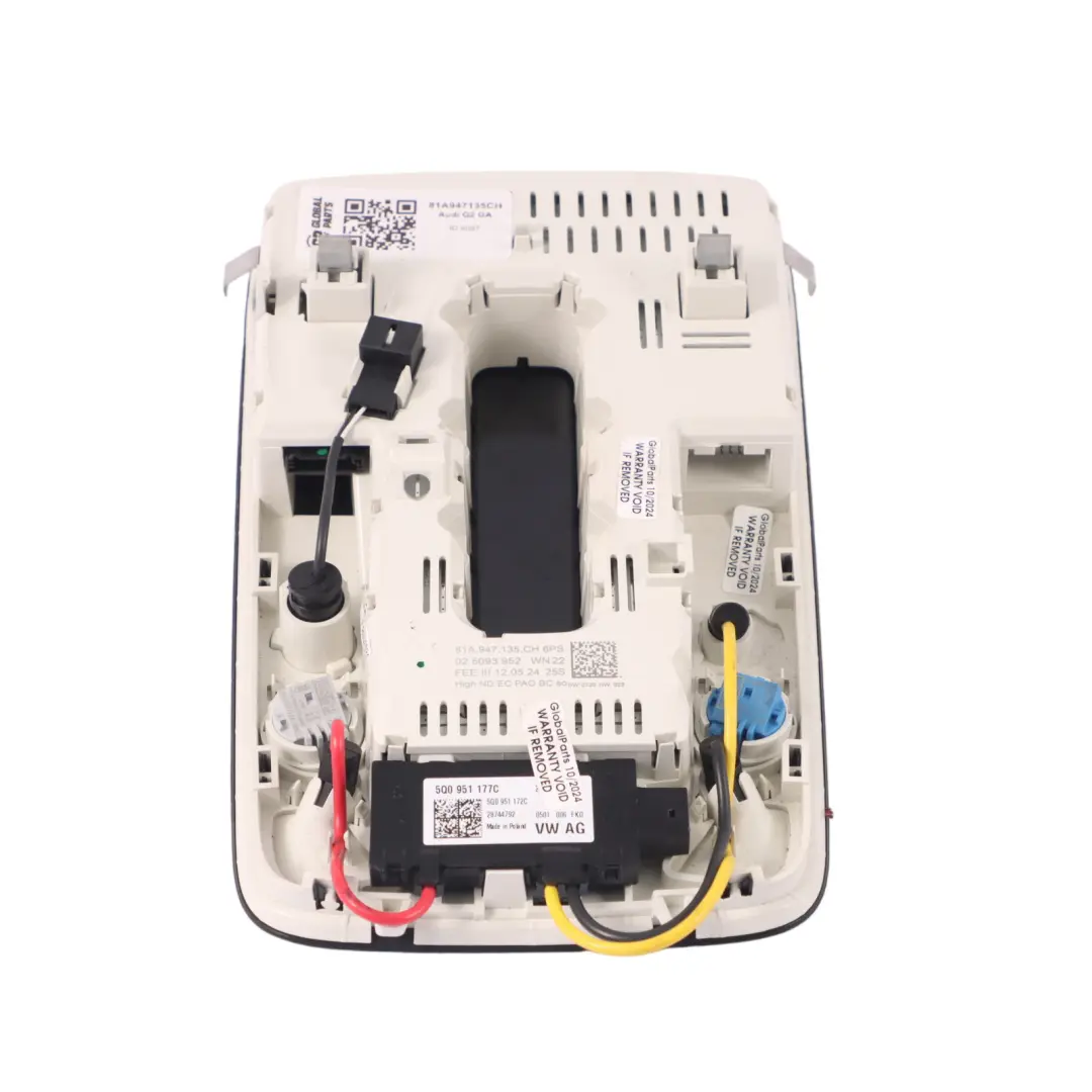 Audi Q2 GA Interrupteur de lampe de lecture intérieure - SKU 81A947135CH - Numéro de pièce 81A947135CH