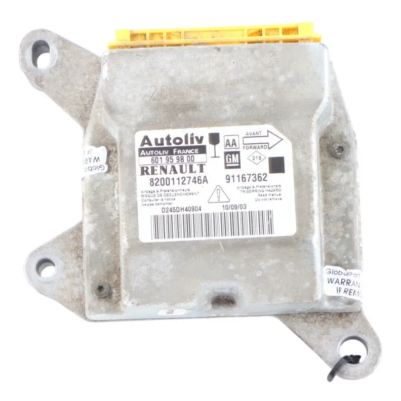 Module Control Unit ECU to Nissan Primastar X83 Renault Trafic II Air with Part number 8200112746 Nissan Primastar X83 Renault Trafic II Air Module Control Unit ECU - SKU 8200112746 - Part number 8200112746