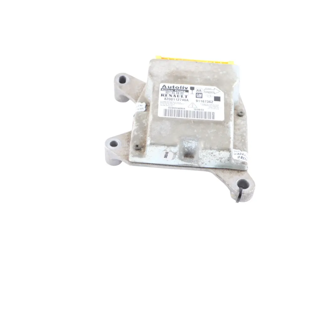 Nissan Primastar X83 Renault Trafic II Centralina Modulo Aria ECU - SKU 8200112746 - Numero di parte 8200112746