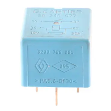 Renault Clio Trafic Laguna Captur Relay Blue 4 Pin G.Cartier 20240077 8200766081