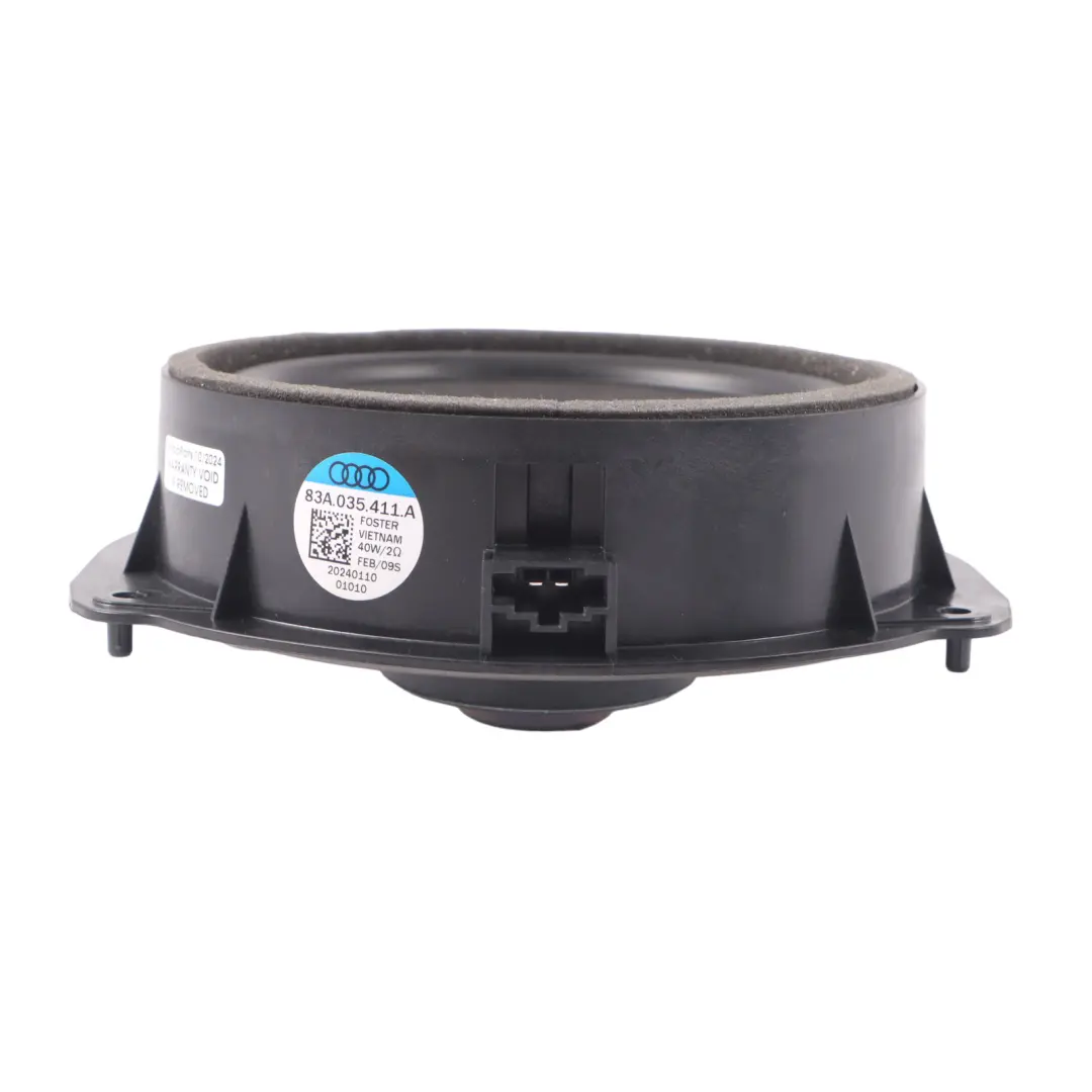 Audi Q2 GA Haut parleur de porte arrière gauche droite basse tonalité - SKU 83A035411A - Numéro de pièce 83A035411A