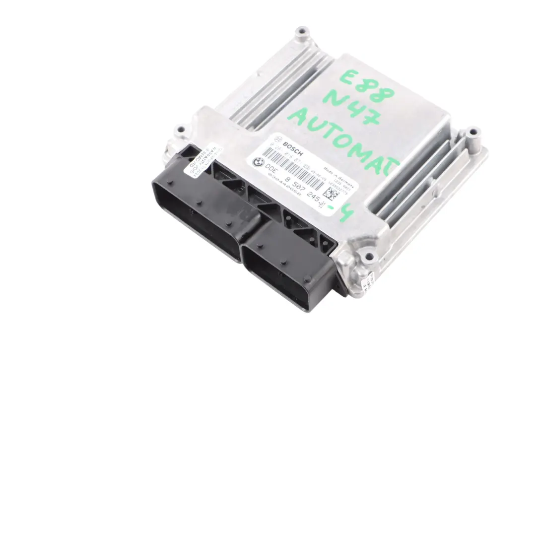BMW E81 E82 E87 LCI N47S Engine ECU Control Unit DDE Automatic - SKU 8507245-4 - Part number 8507245