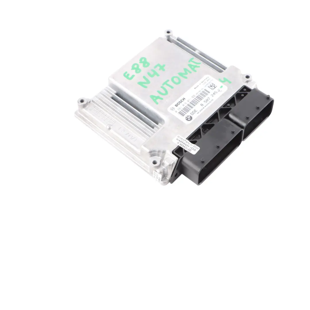 BMW E81 E82 E87 LCI N47S Engine ECU Control Unit DDE Automatic - SKU 8507245-4 - Part number 8507245