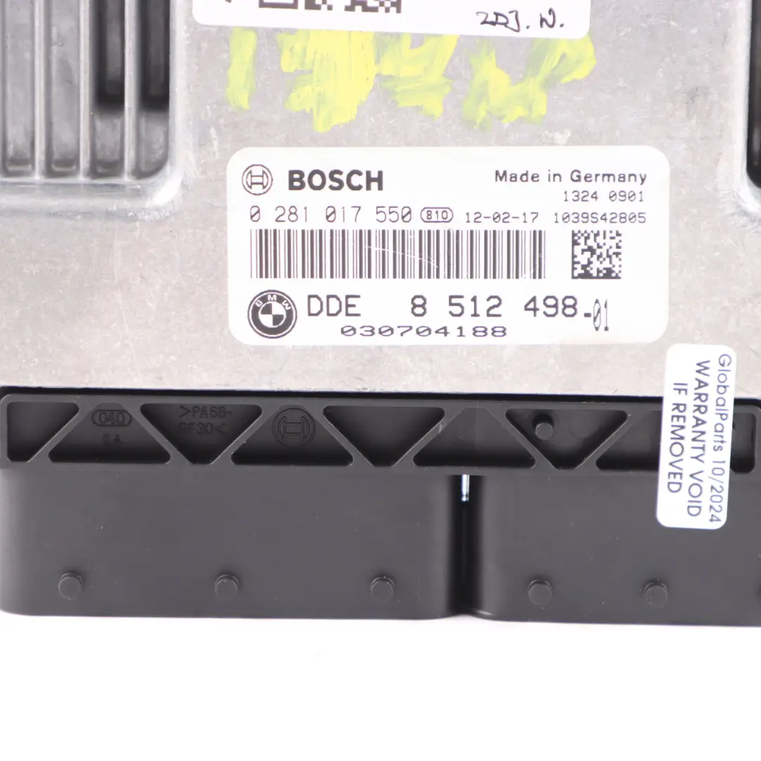 2.0dX N47 177HP Engine ECU Kit DDE 8510591 CAS3 + Key Automatic to BMW X1 E84 with Part number 8512498 BMW X1 E84 2.0dX N47 177HP Engine ECU Kit DDE 8510591 CAS3 + Key Automatic - SKU 8510591-4 - Part number 8512498