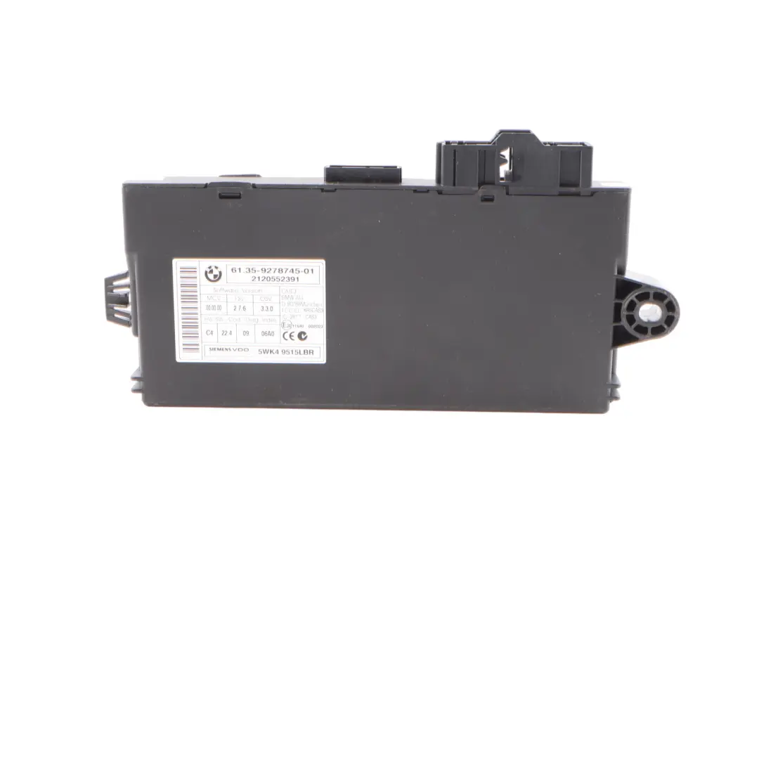 2.0dX N47 177HP Motor Kit ECU DDE 8510591 CAS3 Llave Automático para BMW X1 E84 con número de pieza 8512498 BMW X1 E84 2.0dX N47 177HP Motor Kit ECU DDE 8510591 CAS3 Llave Automático - SKU 8510591-4 - Número de pieza 8512498