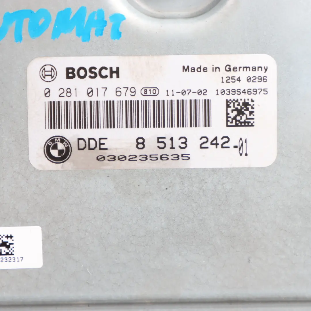 BMW F10 F11 520d N47N 184HP Engine ECU Kit DDE CAS4 Keys Automatic - SKU 8513242-4 - Part number 8513242