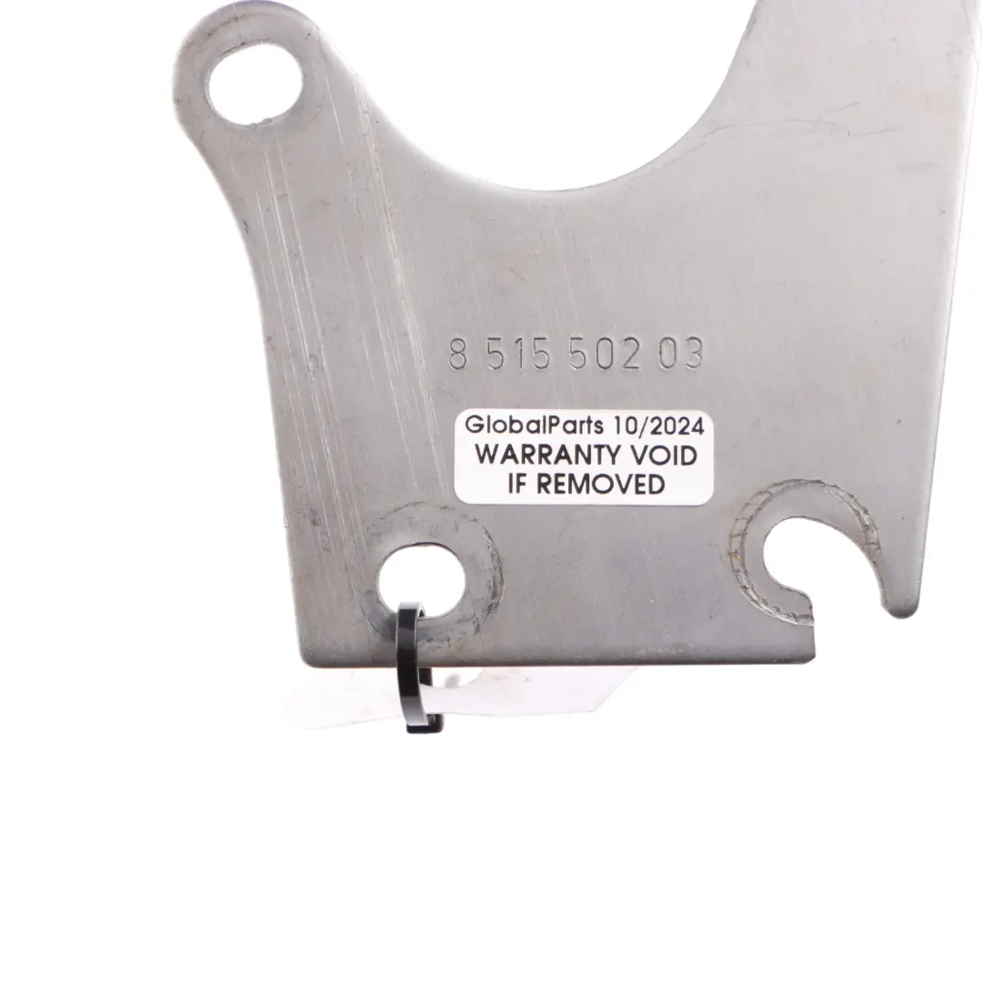 N57N Catalytic Converter Holder Carrier Mount Bracket to BMW F26 F30 F07 with Part number 8515502 BMW F26 F30 F07 N57N Catalytic Converter Holder Carrier Mount Bracket - SKU 8515502 - Part number 8515502
